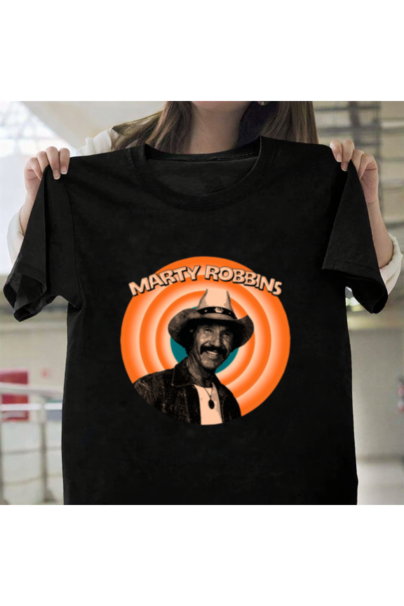 Marty Robbins Vintage Country Music Legend Unisex T-Shirt, up to size 3XL.