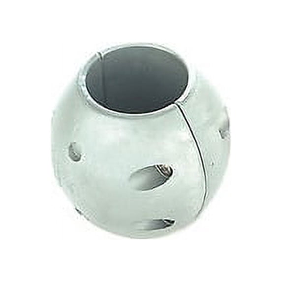 Martyr Anodes CMX17, Streamlined Shaft Anode 4 inch, Zinc, Silver