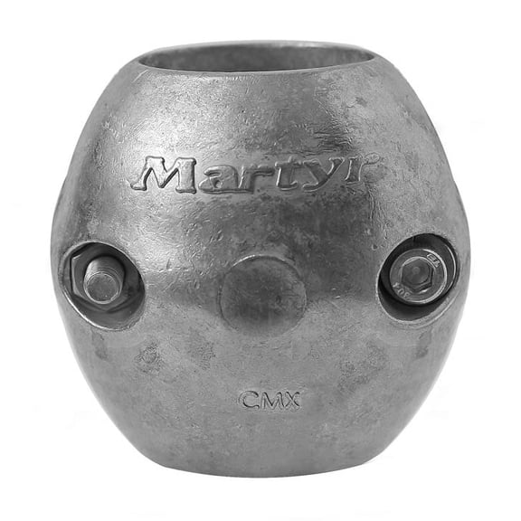 Martyr Anodes CMX04AL, Shaft Anode, Streamlined, Imperial, Aluminum, 2.25 H x 2.36 OD x 1.125 ID