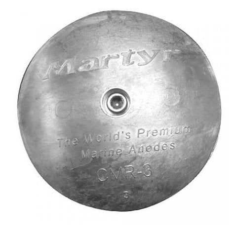 Martyr CMR03M Rudder/Trim Tab MAGNESIUM Anode 3-3/4x1/2 Allen Head SS Screw Boat