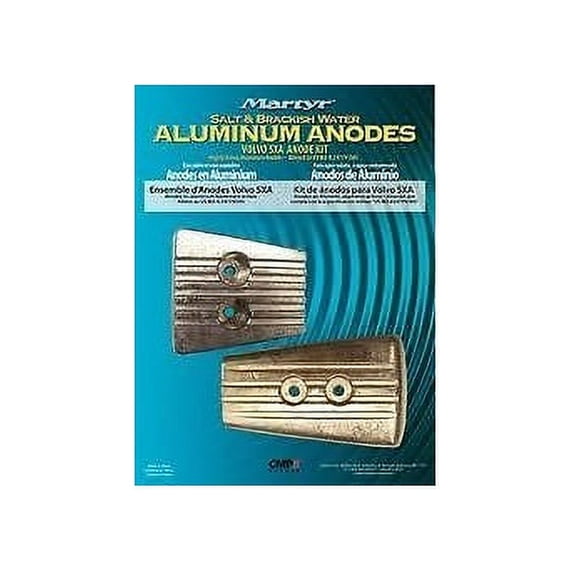 Martyr CMSXAKITA, Volvo Penta DPS/ SX-A Drive Anode Kit Aluminum