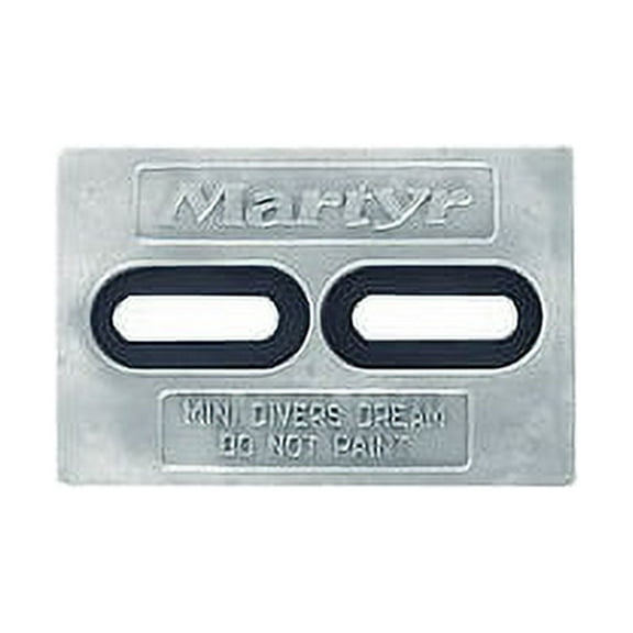 Martyr (Canada Metal Pacific)  CMDIVERMINI; Hull Anode 4Inx6In Plate
