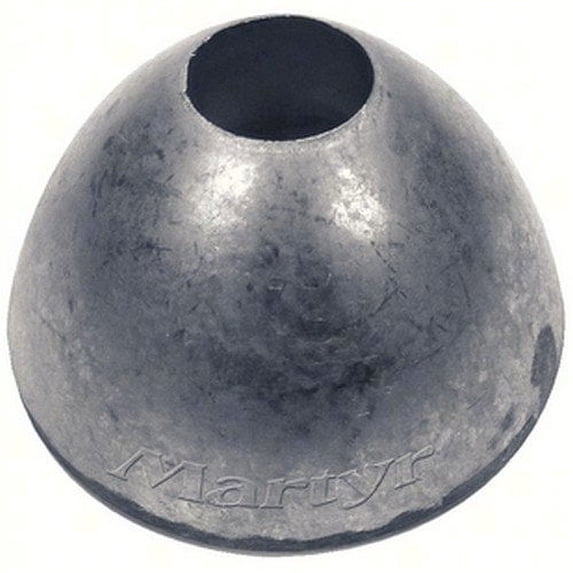 Martyr (Canada Metal Pacific) CMPNFXZ; Anode Flex-O-Fold Prop Nut Zn