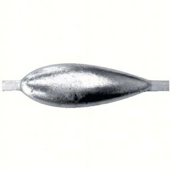 Martyr (Canada Metal Pacific) CMZTSAZ CMZTSAZ; Zinc Anode Oval With Aluminum Tabs