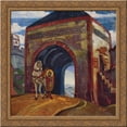thumbnail image 1 of Martyr Mercurius of Smolensk 20x20 Gold Ornate Wood Framed Canvas Art by Nicholas Roerich, 1 of 2