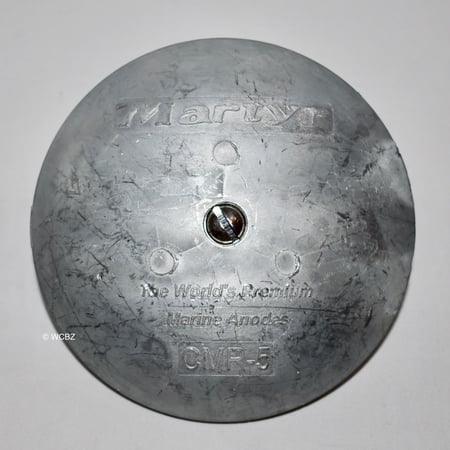 CMR-5 Rudder Button - Zinc -