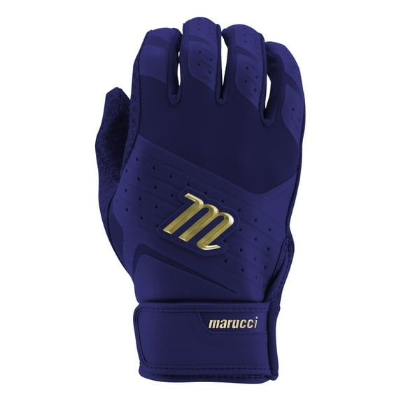 Marucci Adult Pittards Reserve Baseball Batting Gloves Navy Large