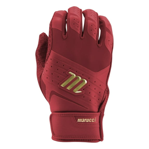 Marucci Adult Pittards Reserve Baseball Batting Gloves Red Large