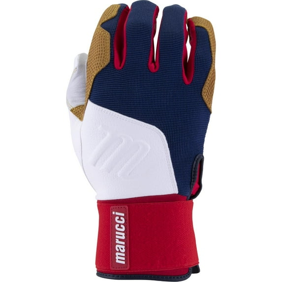 Marucci Blacksmith Series Full Wrap Adult Men's Batting Gloves Pair