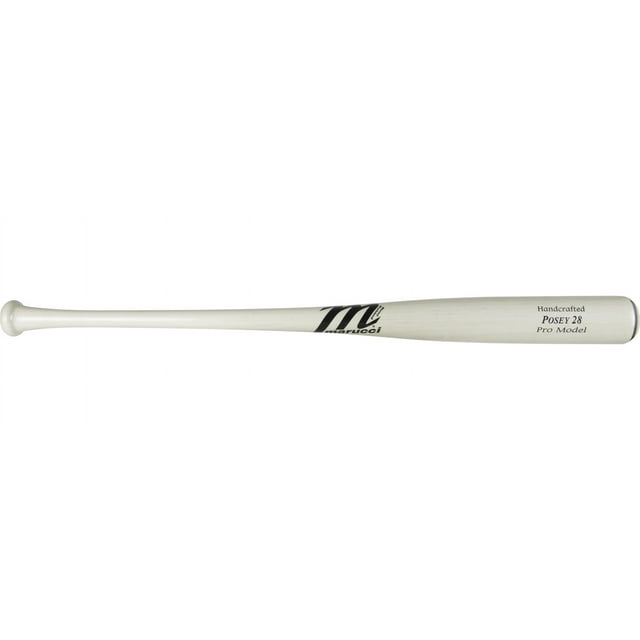 Marucci Buster Posey Maple Wood Baseball Bat: POSEY28 Whitewash Adult