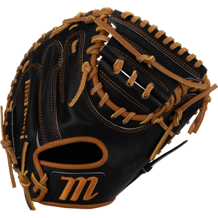 Marucci Cypress 235C1 33.5" Baseball Catchers Glove (Mfg2cy235c1) Solid Black/Brown 33.5 Right Hand