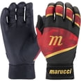 thumbnail image 1 of Marucci Foxtrot Tee Ball Batting Glove - Black Red, 1 of 4