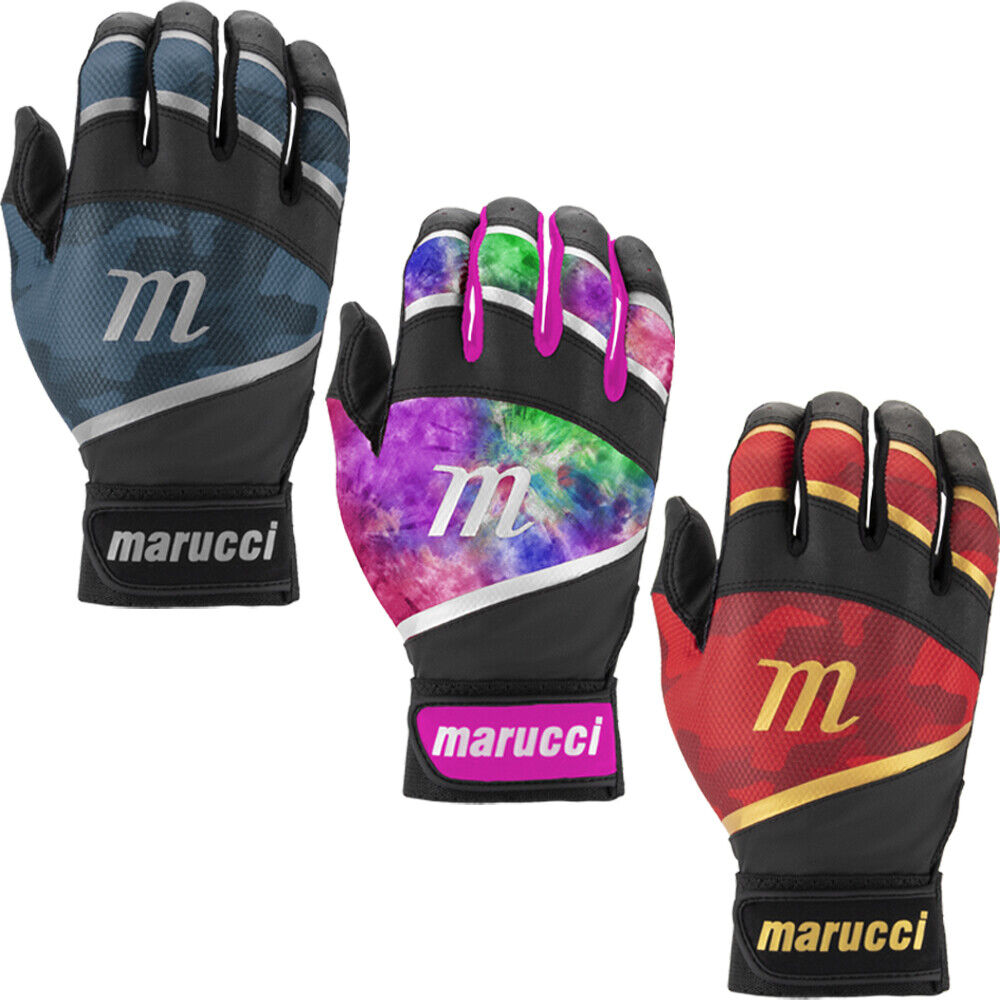 Marucci Foxtrot Tee Ball Batting Glove Black Red