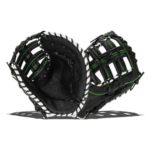 Marucci Krewe 12.5" Youth Baseball First Base Mitt: MFG3KR37S1-BK/NG Right Hand Thrower