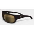 thumbnail image 1 of Marucci Lifestyle Clear Tortoise Sunglasses Polarized Brown Lens Bronze Mirror, 1 of 1