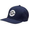 thumbnail image 1 of Marucci M Patch Performance Snapback Hat Navy One Size Fits Most, 1 of 5