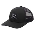 thumbnail image 1 of Marucci Men's Fielder's Choice Adjustable Snapback Trucker Hat - Black, 1 of 3