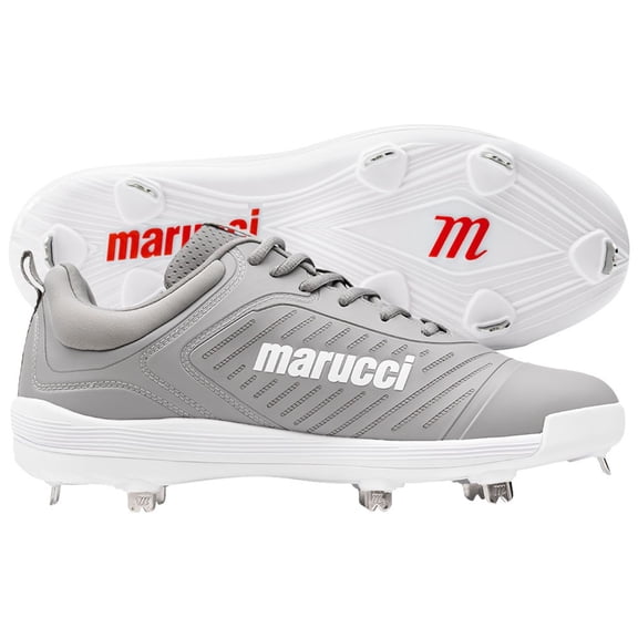 Marucci Mens CFT Low Metal Cleats Grey 10