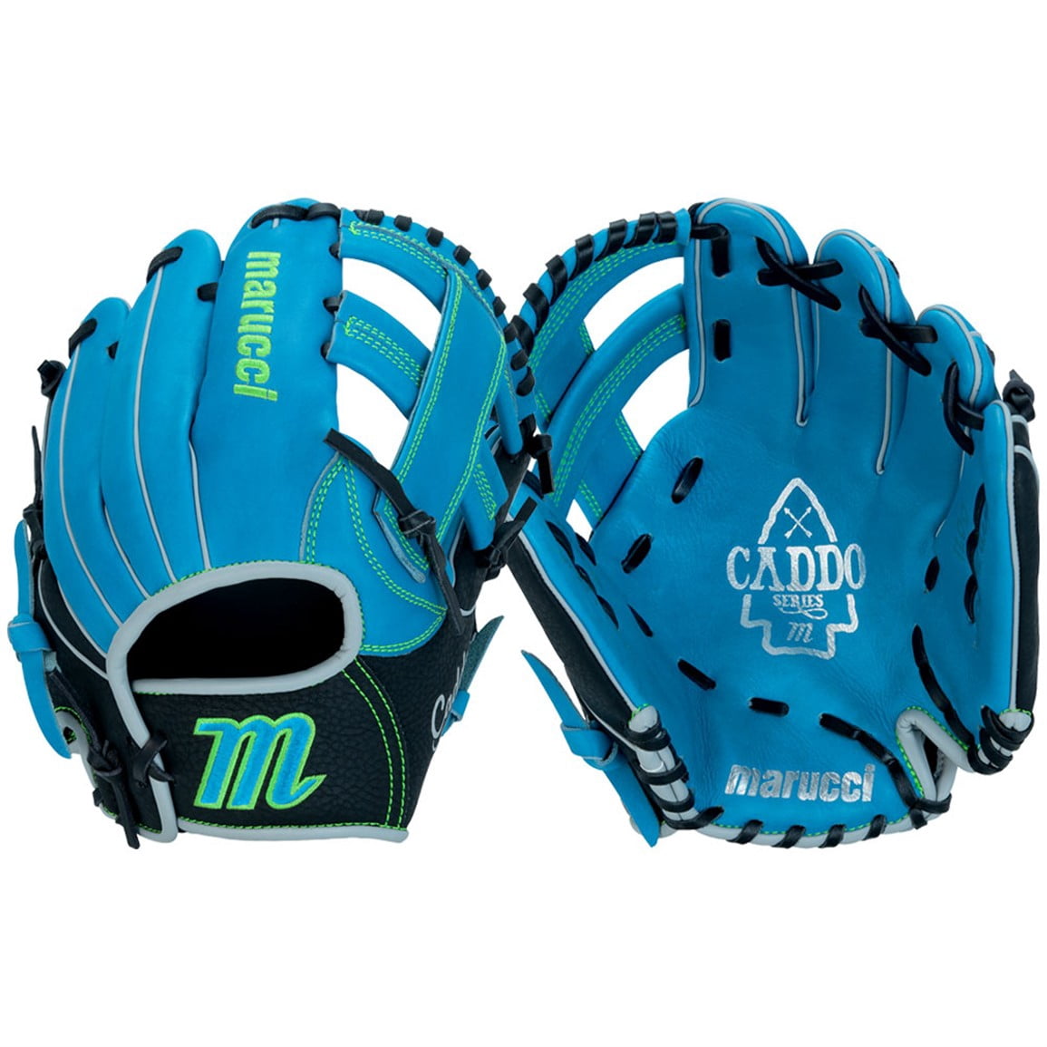 Marucci Youth Caddo 11in Baseball Glove Blue/Black 11