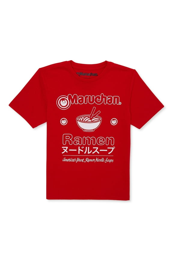 Boys Ramen Graphic Crew Neck T-shirt, Sizes 8-18