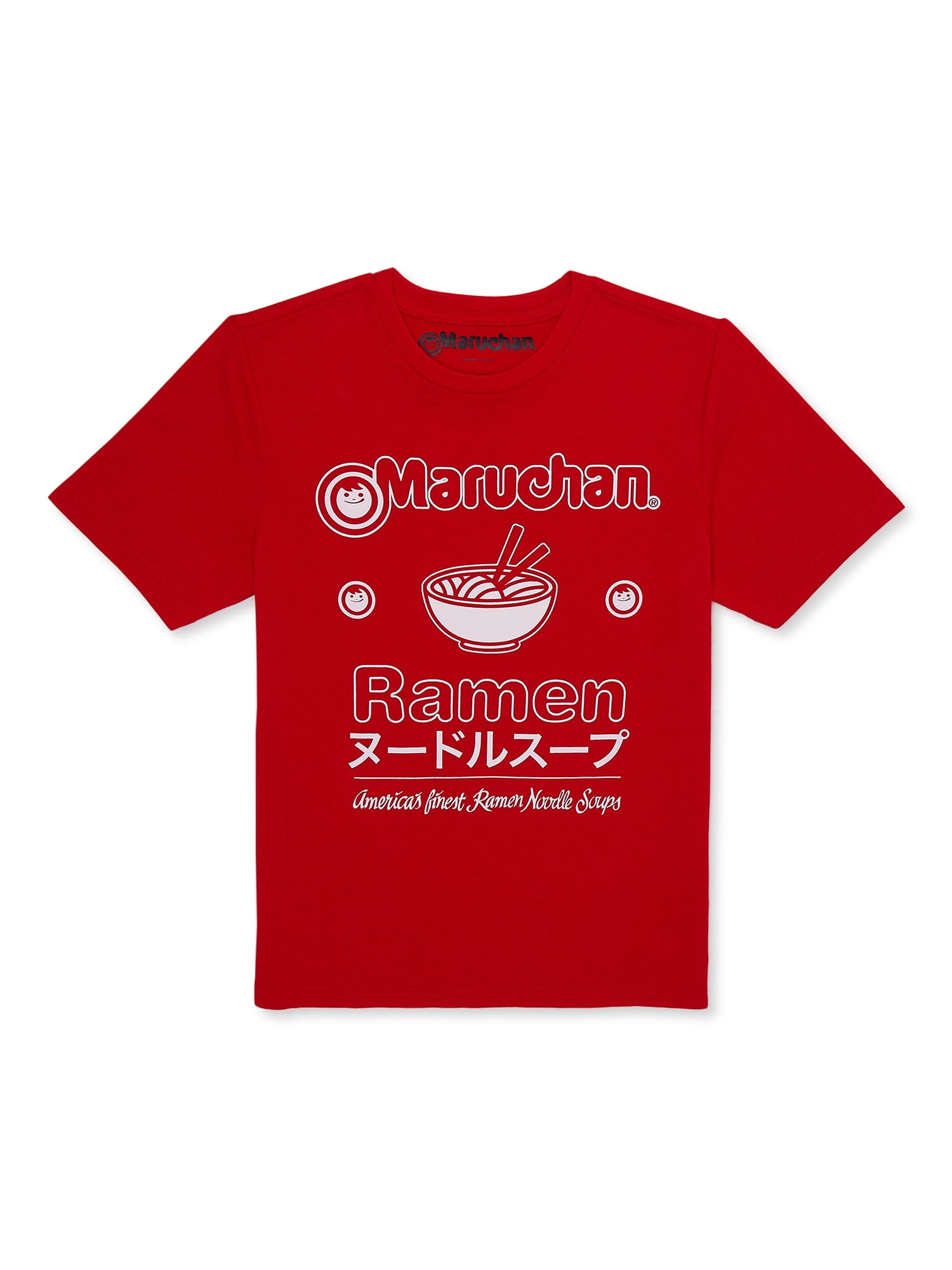 Maruchan Boys Ramen Graphic Crew Neck T-shirt, Sizes 8-18