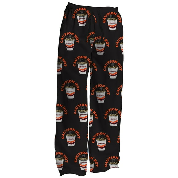 Maruchan Caution Hot Noodles Lounge Pants for Mens and Womens Sleepwear