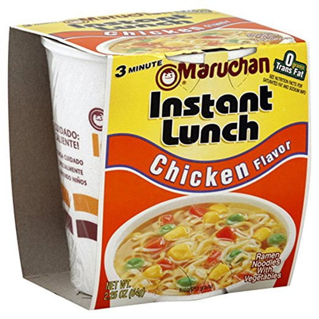 Maruchan Chicken Flavor Instant Lunch 2.25 oz (Pack of 24)