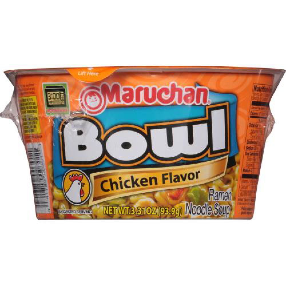 Maruchan Chicken Flavor Ramen Noodles with Vegetables (Pack of 8)