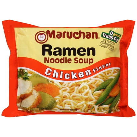 Maruchan Chicken Flavor Ramon Noodle Soup 3 oz./Pack-Set of 12