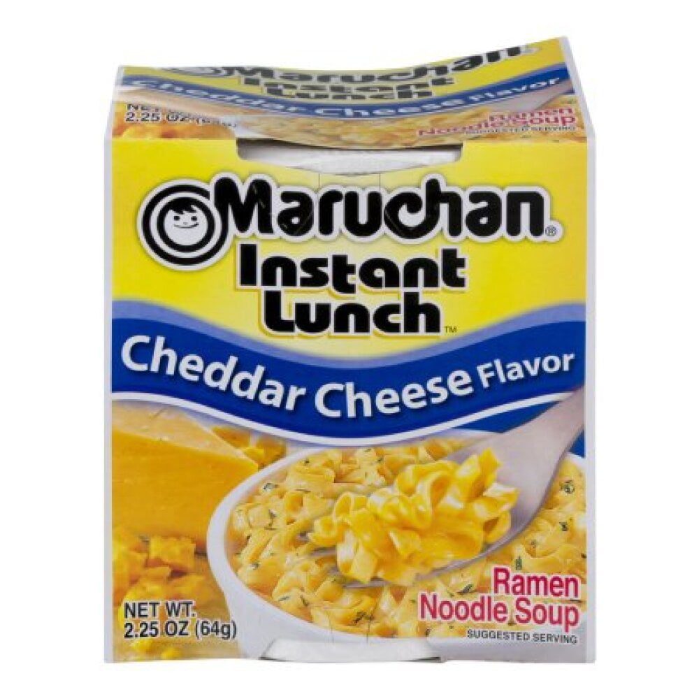 Maruchan Instant Lunch Cheddar Cheese Flavor Instant Lunch (Pack of 3
