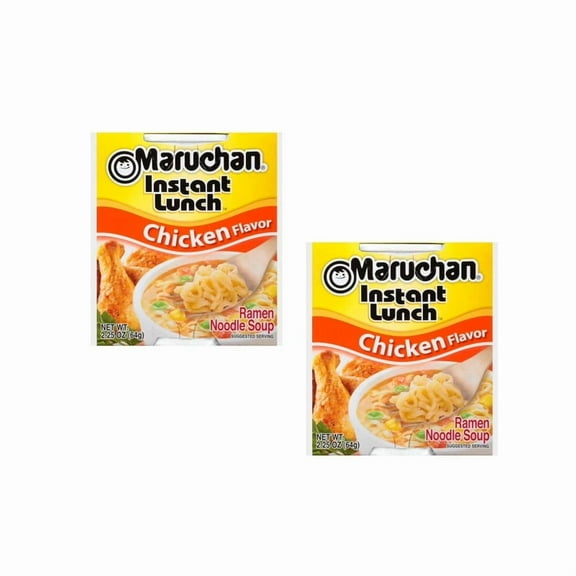 Maruchan Instant Lunch Chicken Flavor Ramen Noodles (2-pack cups)