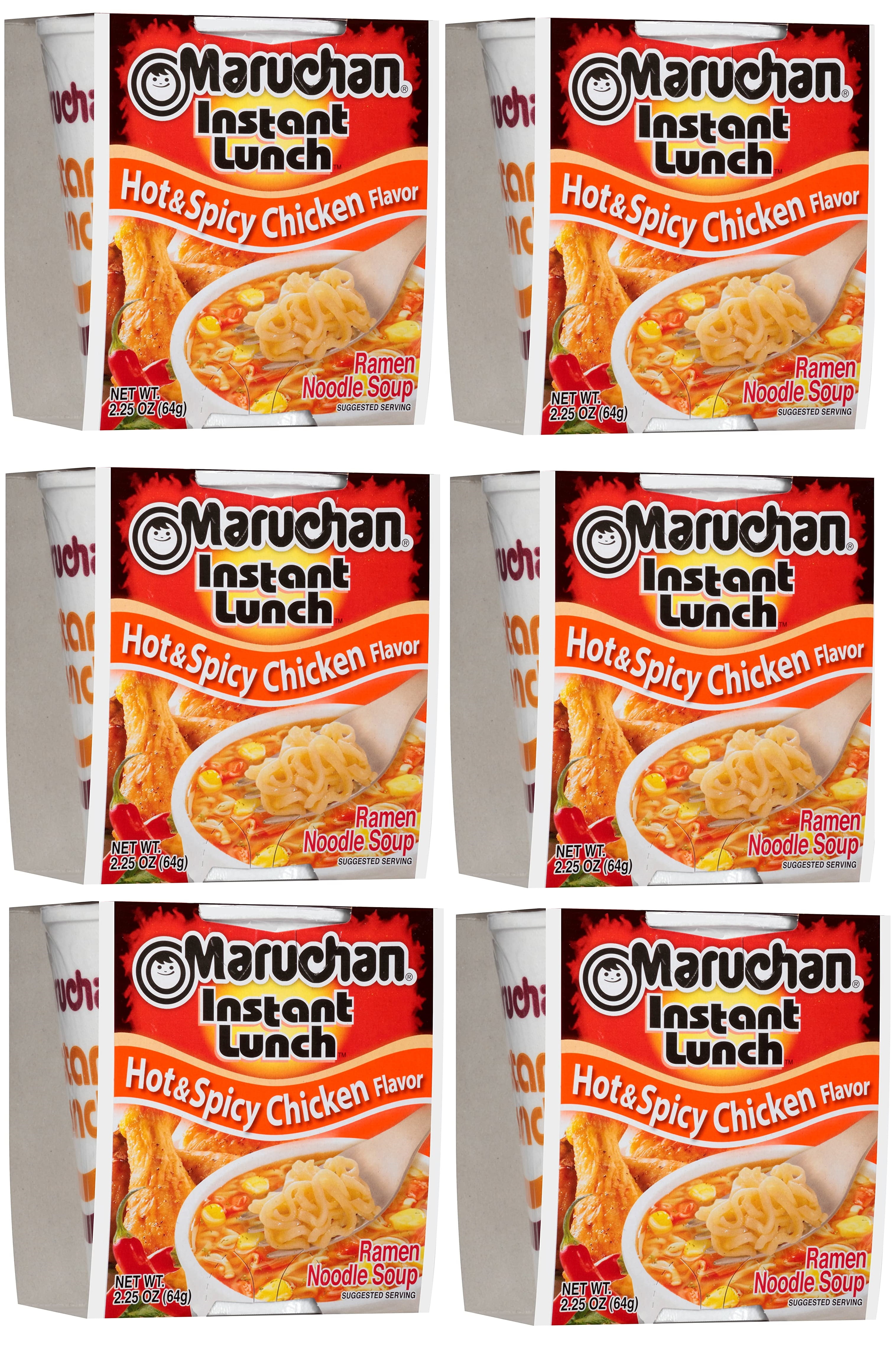 Maruchan Instant Lunch Hot & Spicy Chicken Flavor Ramen Noodles