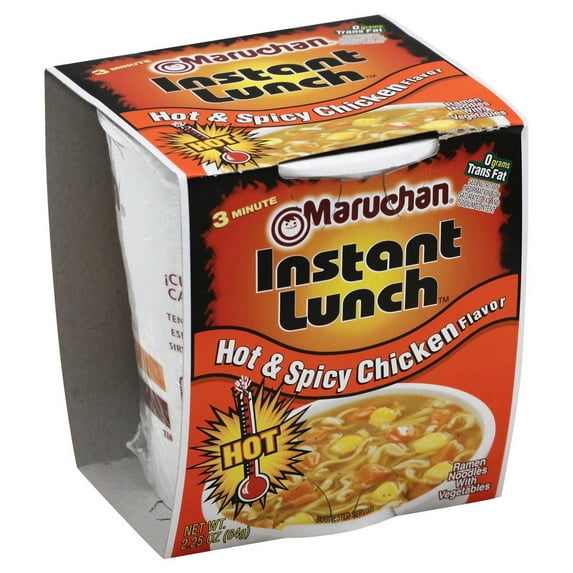Maruchan Instant Lunch Hot & Spicy Chicken Flavor Ramen Noodles - 2.25 oz (Packaging May Vary)