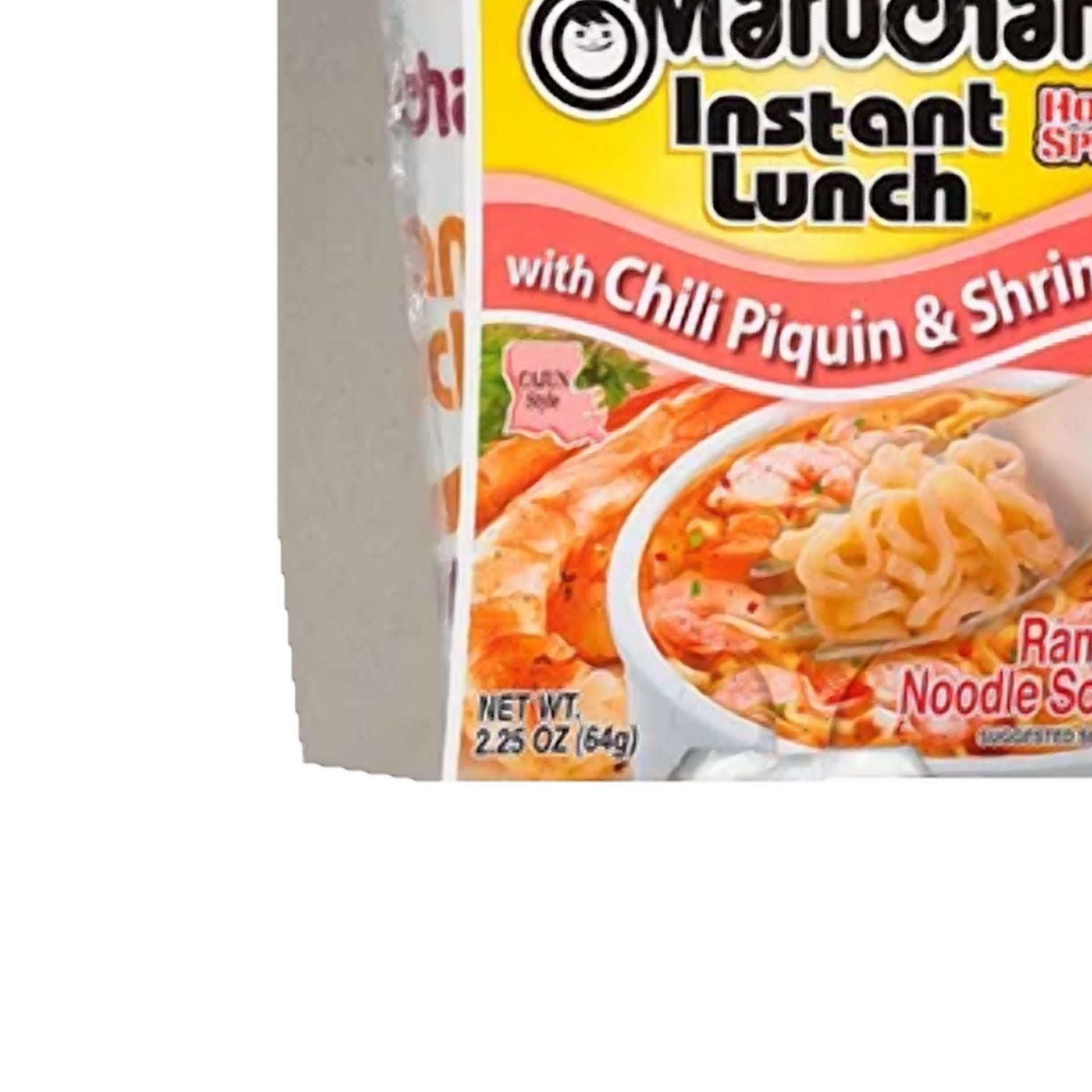 Maruchan Instant Lunch Noodle Soup with Chili Piquin & Shrimp 2.25 oz Shelf Stable Cup