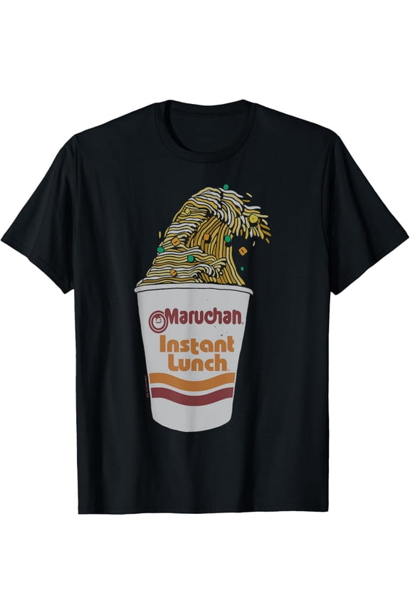Maruchan Instant Lunch Ramen Cup Noodle Wave Logo T-Shirt