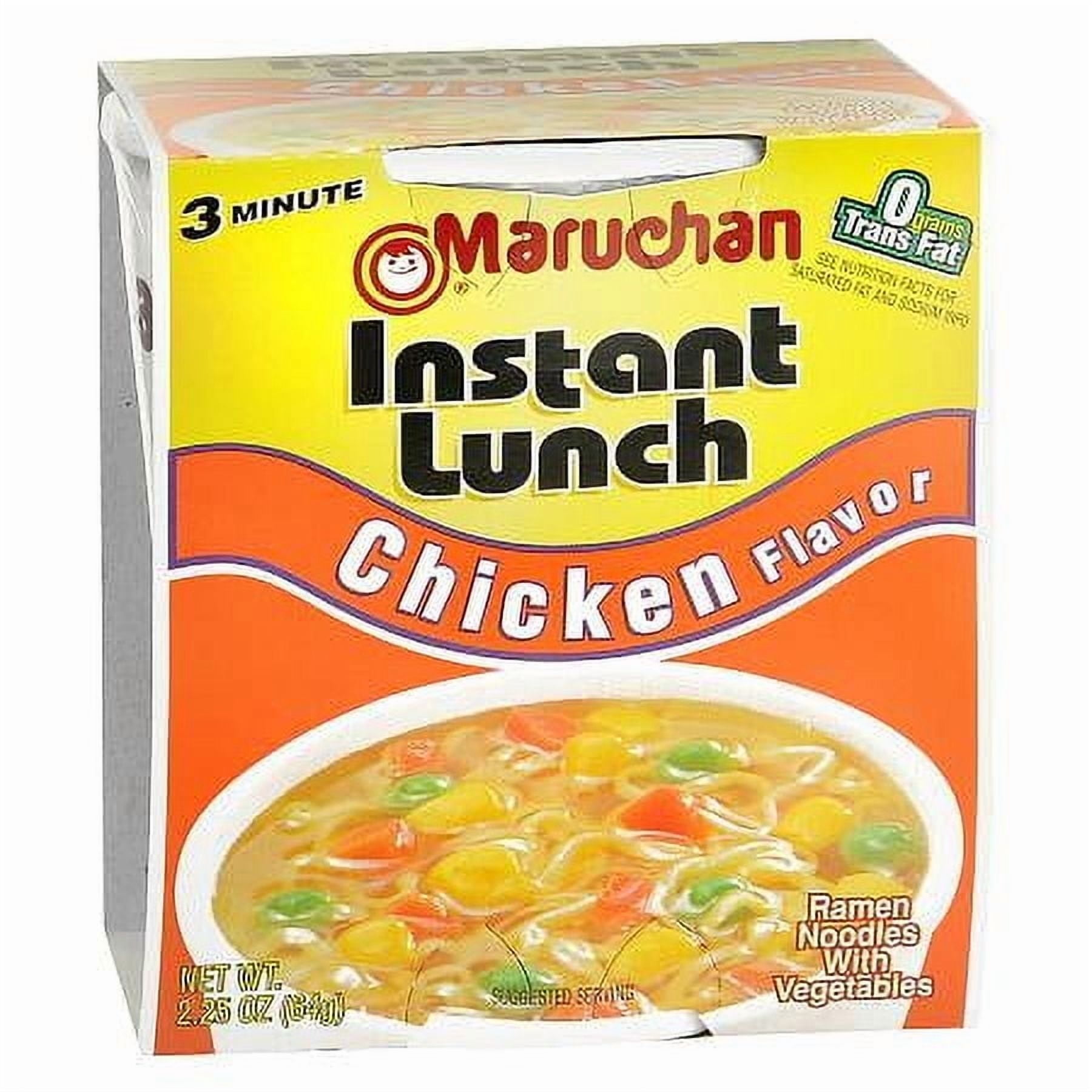 Maruchan Instant Lunch Ramen Noodles with Vegetables 2.25 oz Pack