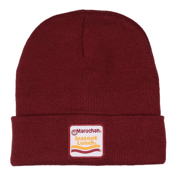 Maruchan Instant Lunch Unisex Embroidered Logo Patch Adult Cuffed Beanie OSFM