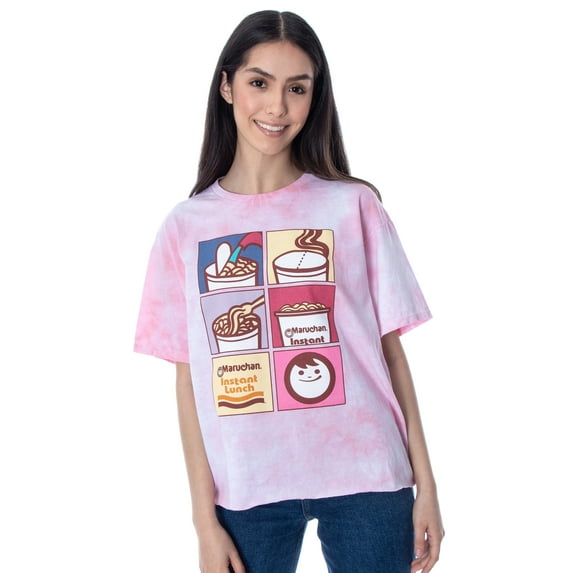 Maruchan Instant Lunch Women's Ramen Noodle Sequence Skimmer T-Shirt