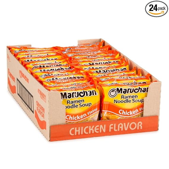 Maruchan Ramen Chicken, 3.0 Oz, Pack of 24