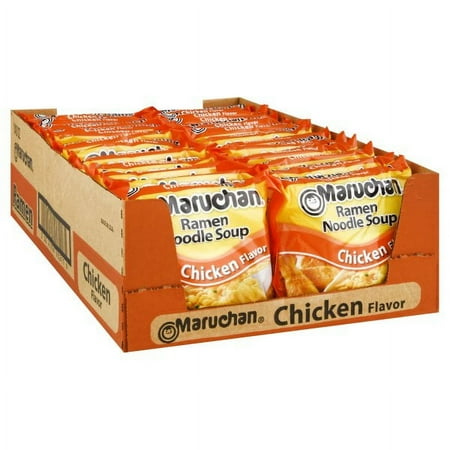 Maruchan Ramen, Chicken Flavor, 3 oz, 24 Ct