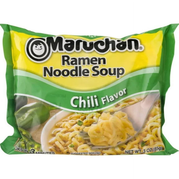 Maruchan Ramen Chili, 3.0 Oz, Pack of 6