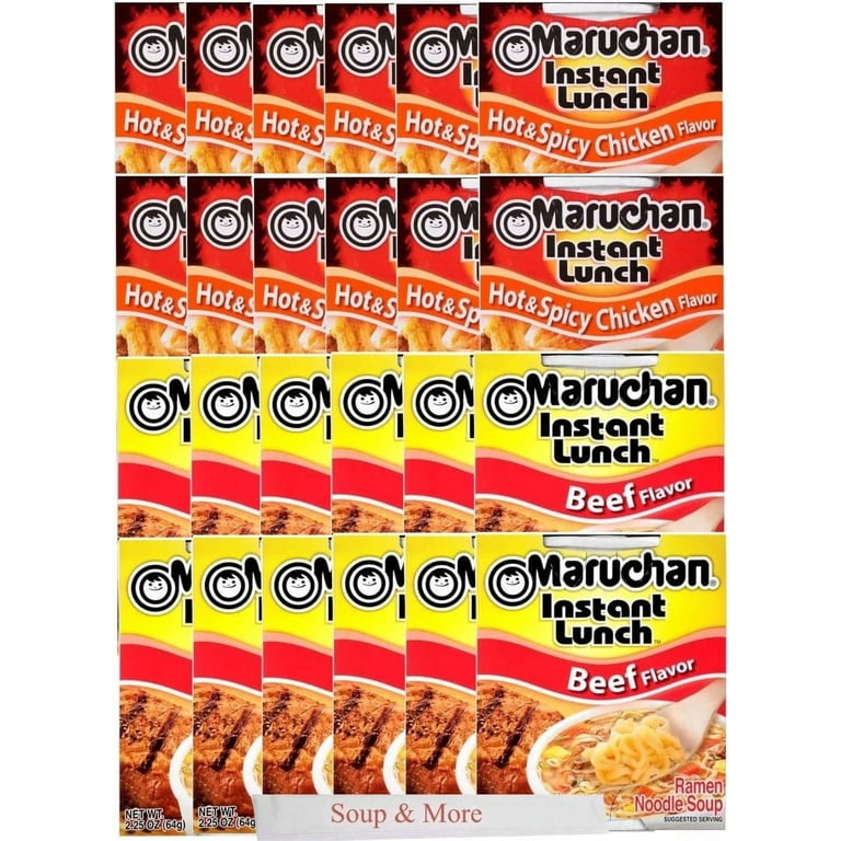https://i5.walmartimages.com/seo/Maruchan-Ramen-Instant-Cup-Noodles-24-Count-12-Beef-Flavor-12-Hot-Spicy-Chicken-Flavor-Lunch-Dinner-Variety-2-Flavors_f415a98e-d091-42f7-a0d1-e64e9326a013.85de771d98fd1b8e182d602de753aa3f.jpeg?odnHeight=768&odnWidth=768&odnBg=FFFFFF