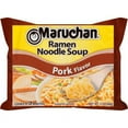 thumbnail image 1 of Maruchan Ramen Noodle Pork Flavor Soup, 3 Oz (Pack of 20), 1 of 1