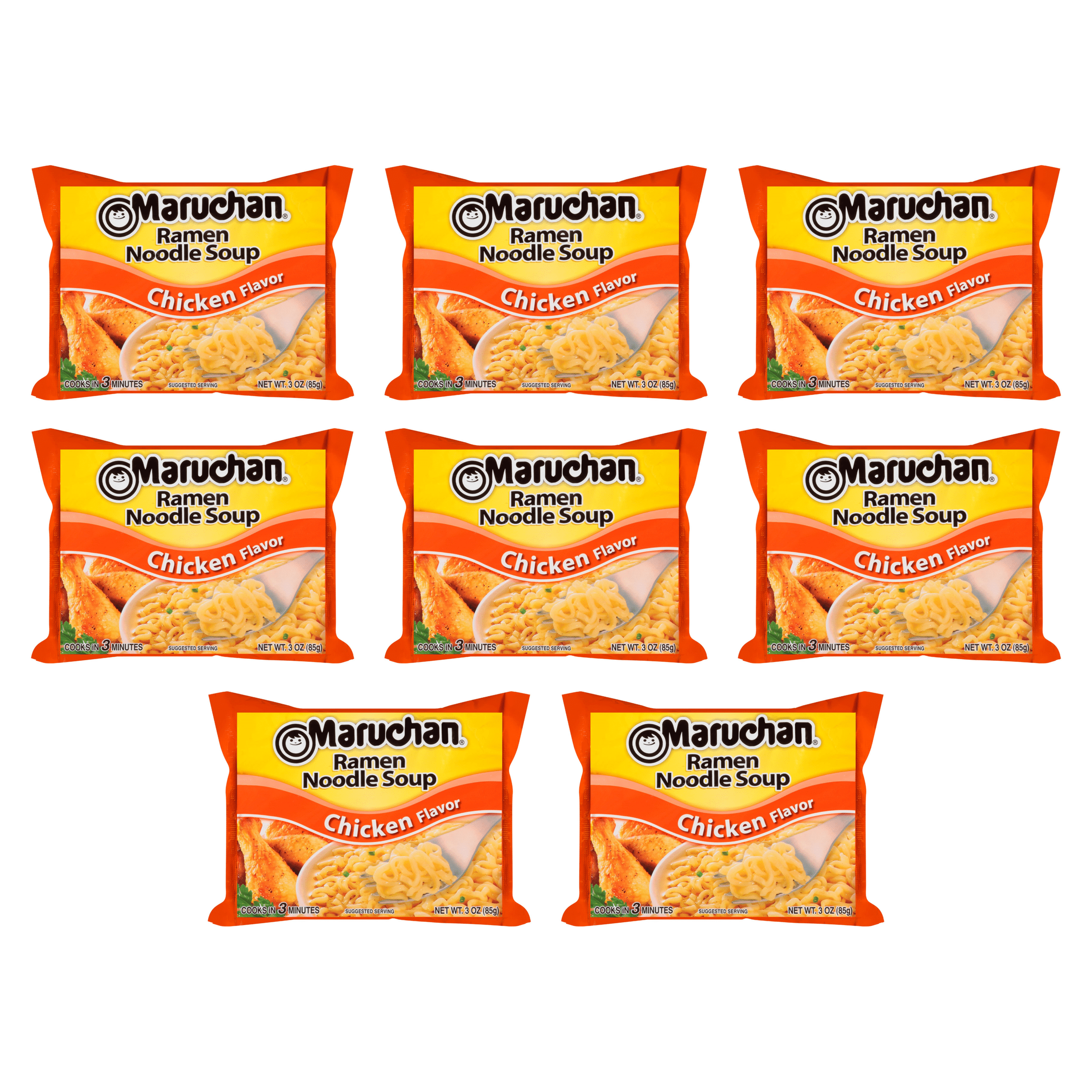Maruchan Ramen Noodle Soup Chicken Flavor, 3 oz Shelf Stable
