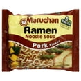 thumbnail image 1 of Maruchan Ramen Noodle Soup Chicken Pork 3 oz, 1 of 1