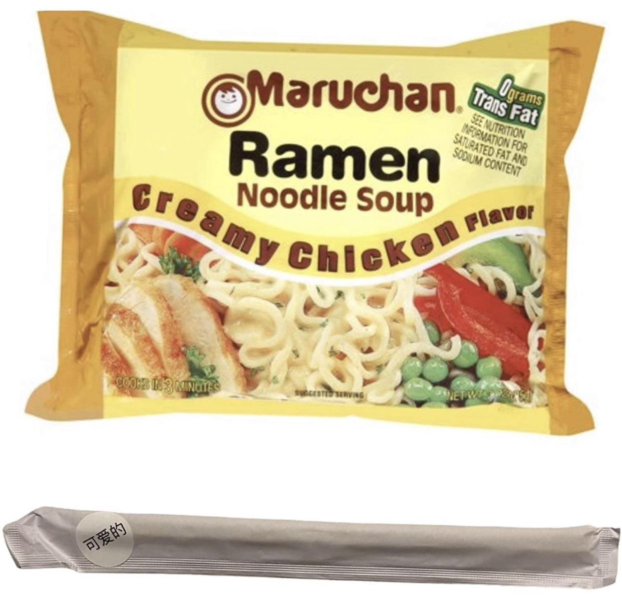 Maruchan Ramen Noodle Soup, Creamy Chicken, 12 Count, 3 oz