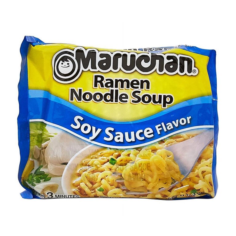 Maruchan Ramen Noodle Soup, Soy Sauce Flavor, Instant Cup of