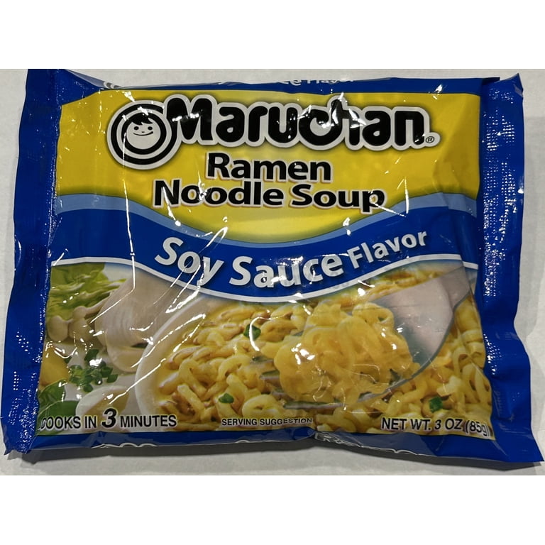 Maruchan Ramen Noodle Soup Soy Sauce Flavor, Oriental Instant Soup