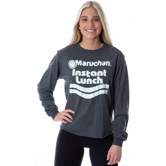 Maruchan Ramen Noodles Instant Lunch Women's Skimmer Long Sleeve T-Shirt