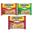 thumbnail image 1 of Maruchan, Ramen Roast Beef, Chili, and Beef Noodles Variety Pack Soup, 3 Oz, 24 Ct, 1 of 5
